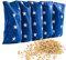 Kirschkernkissen Mikrowelle 55x20 cm - Körnerkissen Nacken Schulter - Wärmekissen Mikrowelle - Nackenwärmer - Kirschkernkissen groß - Körnerkissen Mikrowelle - Sternchen