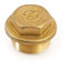 qpool24-Messingstopfen 1/8 Zoll DN6 AG Außengewinde Typ 290 Rohrstopfen Stopfen Sechskant-Endstopfen Blindstopfen Messingfitting Messing Fitting Gewindefitting Rohrfitting Verschlussstopfen