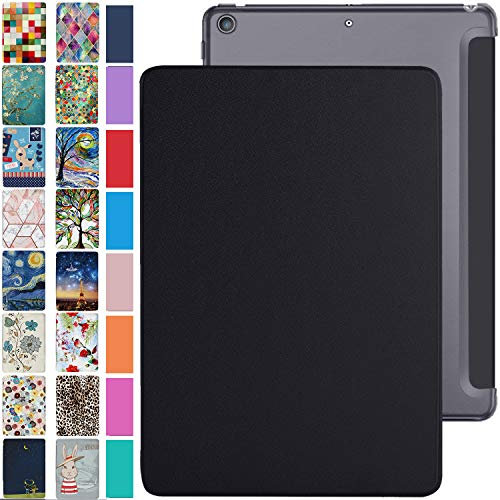 DuraSafe Cases iPad Air 1st 9.7 pulgadas 6th 5th Air 2nd [iPad 5 6 Air 1 2] Gen MD785LL/B MD788LL/B MD786LL/B MD789LL/B MD787LL/B MD787LL/B TriFold PC Smart PU Leather Protective Hard Back Cover -