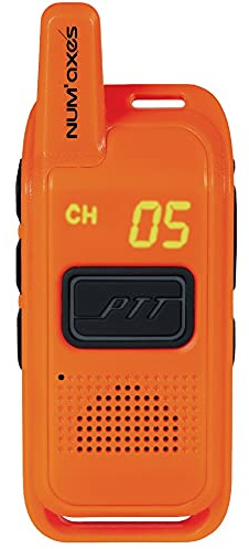 NUM'AXES Unisex-Adult ORANGE WALKIE-Talkie TLK1038, One Size