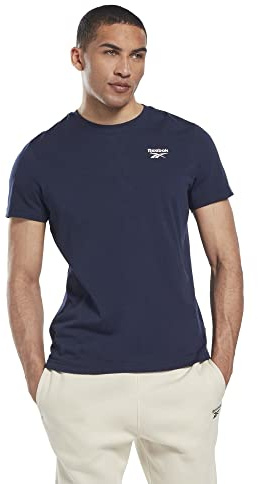 Reebok Herren Identity Left Chest Logo T-Shirt, Vecnav, L EU