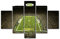 Große Wandkunst für Wohnzimmer Lambeau Feld Leinwand Kunst Wanddekoration American Football Team Modern Office Wandkunst Sport Stadion Gemälde für Schlafzimmer Gerahmte Kunst fertig zum Aufhängen für