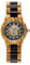 MiTA - Automatische Armbanduhr aus feinstem Olivenholz Made in Italy. Gehäuse mit Zifferblatt, Durchmesser 42 mm, Dicke 13 mm, Maschenweite 24 mm, Silber