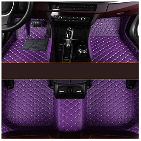SAELOI Set di coprisedili per auto adatto per Citroen C2, 2005-2013, adatto per coprisedili per auto: viola