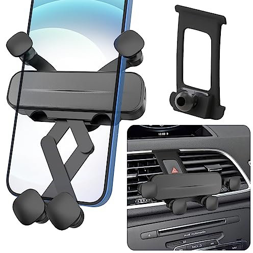 LUNQIN KFZ-Handyhalterung für Audi Q3 2012 2013 2014 2015 2016 2017 2018 Audi Q3 Auto-Zubehör Innendekoration Mobile Cell Smartphone Halterung