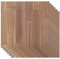 Bastelholzplatte Sperrholz Platten, 6 Stück gespleißtes Sperrholz aus schwarzem Walnussholz, 30,5 x 30,5 cm, unbehandeltes Holz für Basteln, Laserschneiden