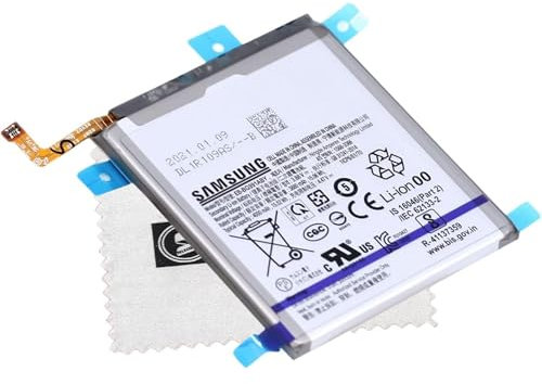 Batteria originale EB-BG991ABY per Samsung Galaxy S21 (G991B) con panno di pulizia dello schermo Shlok