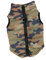 FRCOLOR Mit Baumwolle Gepolsterte Weste Für Hunde Welpenjacke Camo Bequemer Reißverschluss M Hundebekleidung