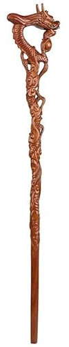 Gehstock aus Holz, Wasserhahn-Krücken, Wanderstock für ältere Menschen, ideal für Männer oder Frauen mit aktivem Outdoor-Lebensstil charitable