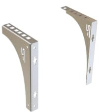 Stalflex Montage Mural Serveur Baie de Brassage 2U - Rack Serveur Fabriqué en Acier - Racks pour Ordinateur et Serveur - Compatible avec Les équipements du réseau Rack