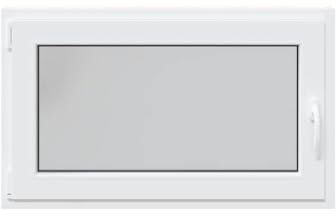 vidaXL Ventana de sótano RISOR 100x60cm oscilobatiente DIN izquierda