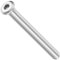 METALLIXITY Flat Head Hex Socket Cap Screws Bolts(M10-1.5x100) 6Pcs, 304 Stainless Steel Hex Socket Furniture Bolts Screws - for Furniture Woodworking Project, Silver Tone
