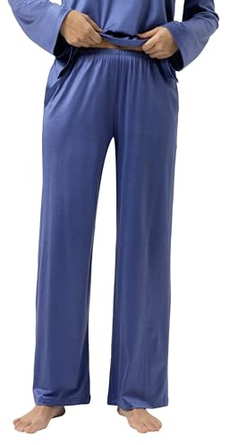 Mey Nachtwäsche Serie Pure Shine Damen Yoga Pants Astral Night (L)