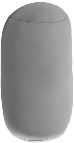 Dayysiuy Mikroperlen-Nackenrolle 16x30cm Zylindrisches Nackenrolle Gemütliche Kissenrolle Nackenkissen Microperlenkissen Memory Foam Relaxkissen Reisekissen