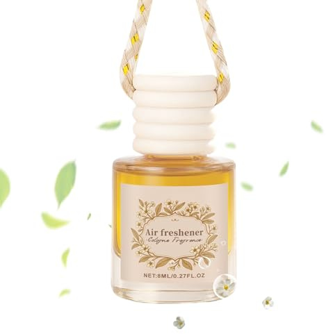 Auto-Lufterfrischer – Auto-Aromatherapie für Reisen, 8 ml, langanhaltender Duft mit Clip-on-Design, Duftdiffusor für Schlafzimmer, Büro, Spa, Yoga, Meditation, Hotel, Schreibtisch, Geschenkanlässe