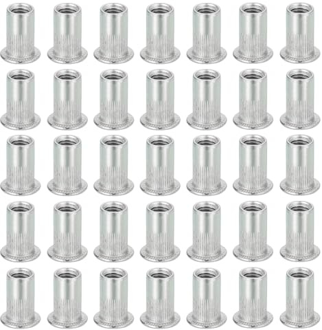 QUARKZMAN 38 Stück M5 Blindniete 304 Edelstahl Blindniete Werkzeug Hardware Muttern Geeignet Für Möbel Dekoration In Muttern Schrauben Befestigungselemente Silber