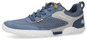Dockers by Gerli sportlicher Schnürer Blau | Dockers by Gerli Herren Barfußschuh mit elastischen Schnürsenkeln – natürliches Laufgefühl. Ideal im Alltag. Ideal für Sport.