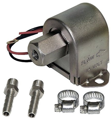 Performance Solid State 12 Volt Electric Fuel Pump 1.5-4 Psi 25 GPH