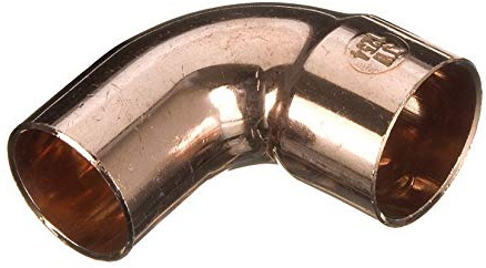 22mm Street Elbow - 90 Degree End Feed - Bag of 2