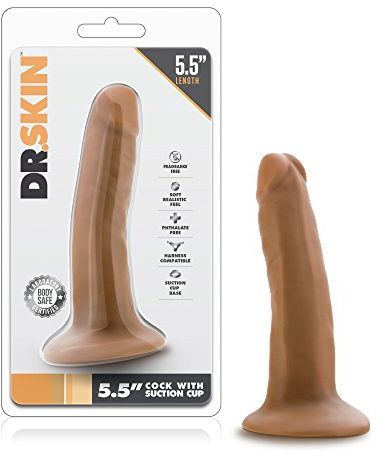 Dr Skin Dildo-BL-14507 Dildo Braun 14 cm