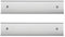 Name Plate Wall Or Door Holder, Office Business Door Sign Holder 2Pack (Silver, 2 x 10)