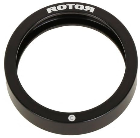 Rotor Unisex – Erwachsene 3D+ Spacer B 5,5mm, Schwarz, one Size