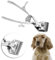 Youlin Professionnel Tondeuse a Cheveux Manuelle pour Chiens,Tondeuse de Toilettage Métal,pour Animaux Métal Clipper Trimmer