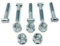 allfa Sparset Hammerkopfschrauben 14x82mm und Bundmuttern M14, SW22 (5)