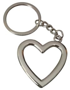 Eillwin Lovely Heart Keyring - Romantic Cute Keychain Charm for Women | Romantic Love Keyring Accessory for Women, Pocket Hug Keepsake for Her
