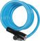 ABUS Spiralkabelschloss 3506K - 6 mm starkes, flexibles Fahrradschloss - ABUS-Sicherheitslevel 1 - 120 cm - Zufallsfarbe