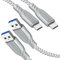 Cavo Caricabatterie Caricatore USB Type C Carica Rapida 2M+3 Metri per Xiaomi Redmi Note 10/10 Pro/9/9 Pro/9T/9S/8 8T 7,Mi Note 10 Lite,Mi A2 A3/11 5G/10T Lite/10T Pro/11 Lite/9T 9 10 8 Pro Ricarica