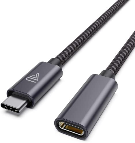 Faracent Type C Extension Cable, (10FT/3M) USB 3.1 (5gbps) Male to Female Extender Braided Data Cord for iPhone 16 15, Galaxy Tab S22/ S21, 2022 MacBook M4/ M3 MacBook Pro, iPad Pro, Surface and More