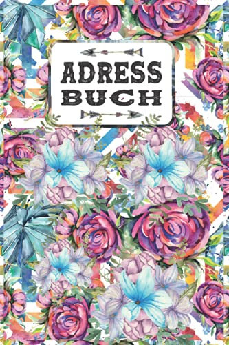 Adressbuch A5 Mit Register A-z: Telefonnotiz Adressbuch Klein mit Geburtstagskalender - Telefonbuch für Mädchen & Senioren (Telefonregister A5 | Große Schrift)