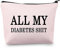 BNQL All My Diabetes Shit Bag Lustige Diabetiker-Tragetasche, Diabetiker-Reisetasche, Geschenk für Diabetiker, Notfallpatienten, Diabetiker, Reisetasche, All My Diabetes Pink Bag, L, Bleistift
