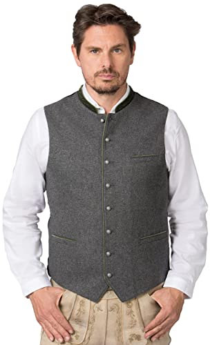Stockerpoint Fabricio Gilet Traditionnel, Vert Mousse, 52 Homme