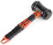 Leisurewize - 23oz Heavy Duty Mega Mallett | Non-Slip Grooved Handle | Peg and Tent Hammer | Combination Soft Rubber Head | Awning Tent Hammer | with Tent Stake Peg Remover LW705