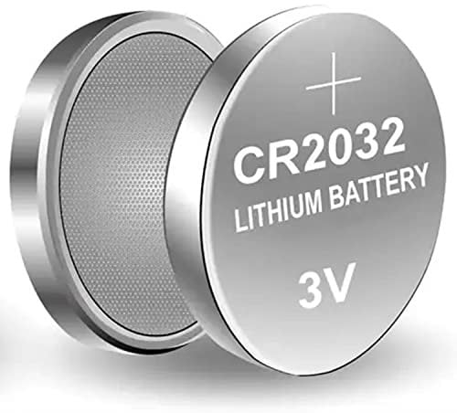 Simpletek 5 pilas de botón de encastre para bios 2 pines | CMOS, CR2032, 3 V