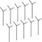 AMZfishing NEU 10x Anti Tangle Boom aus Metall | Abstandhalter Angeln | Feeder Zubehör | Karpfen Zubehör | Durchlaufröhrchen | Feeder Angeln | Futterkorb Angeln