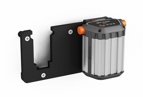 NewGround Designs Akku Wandhalterung geeignet für Gardena Akkus 18V BLi-18 - Halterung Wandhalter [MADE IN GERMANY] (2 Akkus)