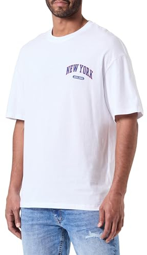 JACK & JONES JJEBRADLEY Varsity Tee SS O-Neck STYD