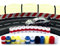 Overdrive-Racing Reifenstapel für Carrera 124 132-10er Set - Viele Farben - Slotcar Reifen Kurven Geraden Deko Boxengasse, Reifenstapel:Gelb (10x)