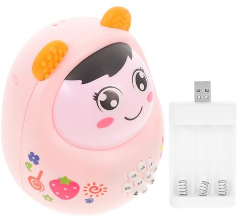 TOYANDONA Jouet Éducatif Wobbling Melody Doll pour Tumbler Musical Et Apprenant pour Crèches Et Sensorielle