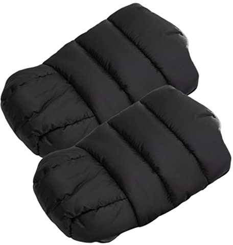 Toyvian Winter Stroller Handschuhe Warm Und Winddicht Weiche Handmuff-fäustlinge Für Standard-kinderwagen Und Schiebestangen Schwarz Und Komfortabel Geschenk Für Mütter