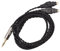 IEM Cable, 3.5mm Upgrade Cable, Replaceable Headphone Cable for Sennheiser Headphone HD414 HD650 HD600 HD580 HD565 HD545 HD535 HD525 HD265 HD25 (Black)