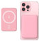Riapow-Batterie-Externe-Magnétique-10000mAh - PD 20W Charge Rapide Power Bank sans Fil avec USB-C Entrée & Sortie, Chargeur Induction Compatible avec IPhone 16/15/14/13/12 Pro Max (Rose)