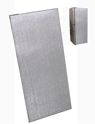 Universelle Kühlschrankabdeckung, Isolierdecke for Gefrierschrank und Kühlraum, Wärmedämmende reflektierende Folie, Sonnenschutz for den Kühlschrank(60x142cm/23.6x55.9in)