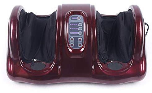 Fußmassagegerät mit Wärme, Elektrisch Shiatsu Fußmassagegerät 3 Gang mit Kneten, Rollen, Drücken - Erhöht die Durchblutung