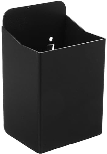 TOVINANNA Beer Cap Catcher Iron Storage Bucket Black for Bottle Caps | Glasses Stand Holder, Easy to Clean Iron Construction, Ample Storage Capacity for Organised Cap Collection