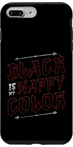 Black Is My Happy Color Occult Goth Case for iPhone 7 Plus/8 Plus