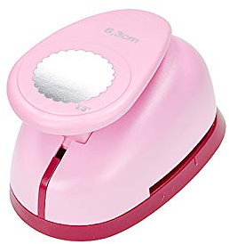 Motivlocher/Papierstanze XXL Kreis gezahnt von EFCO 63 mm